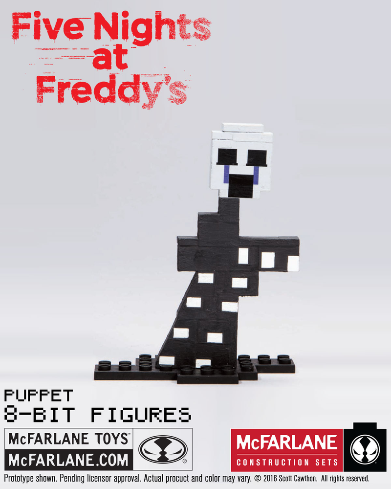 Illustration for article titled Five Nights At Freddy's Build-A-Horrible-Animatronic-Bear Sets Even Creepier In Person